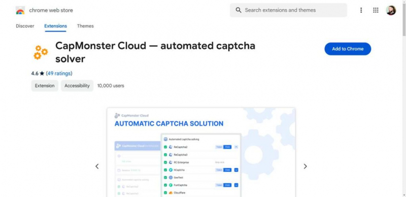 CapMonster Cloud: обзор сервиса автоматизации распознавания капчи