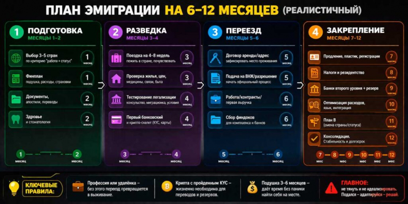 Куда уехать из России: универсальное руководство на все случаи жизни